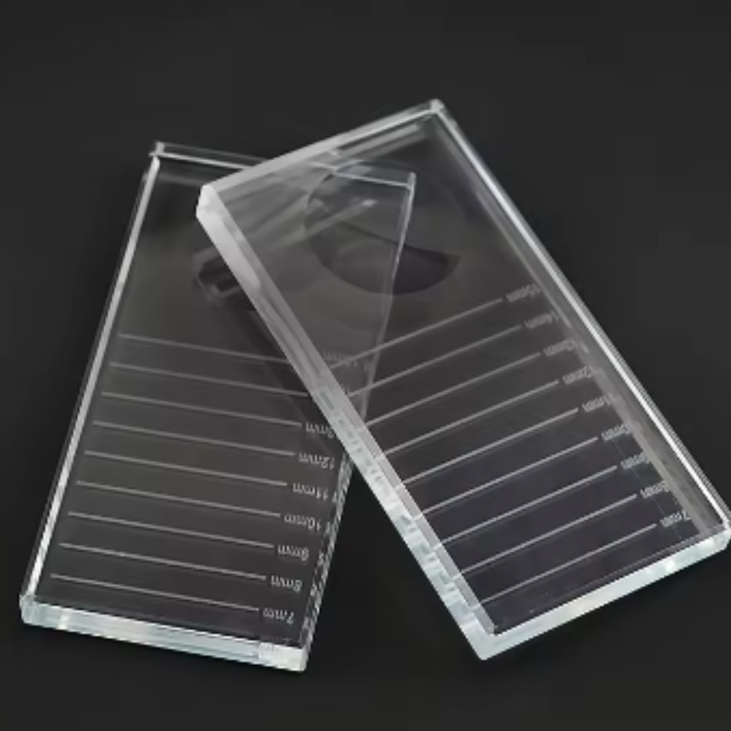 Clear Glass Lash Tile